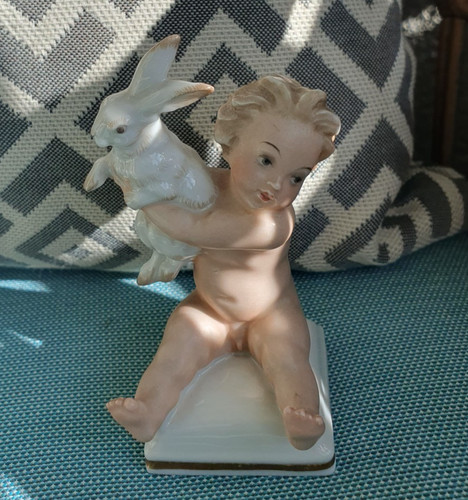 Antike rosenthal figur kind - figur,