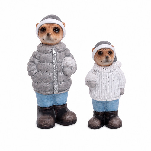 Erdmännchen winter 2er set - erdmännchen, 2er-set