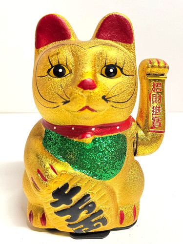Winkekatze gold maneki neko - winkekatze,