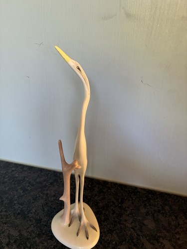 Reiher porzellanfigur - reiher,,