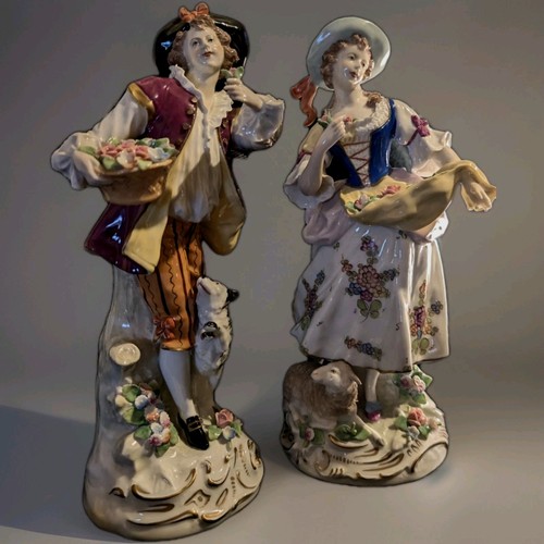 Sitzendorf paar gärtner - sitzendorf,