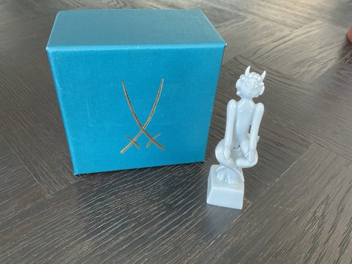 Meissen porzellan figur teufel - meissen,