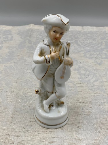 Porzellanfigur galanter herr - porzellanfigur,