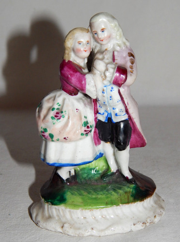 Porzellan figur rokoko paar - porzellan,