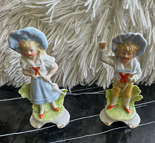 Porzellanfiguren kinder - 2x,