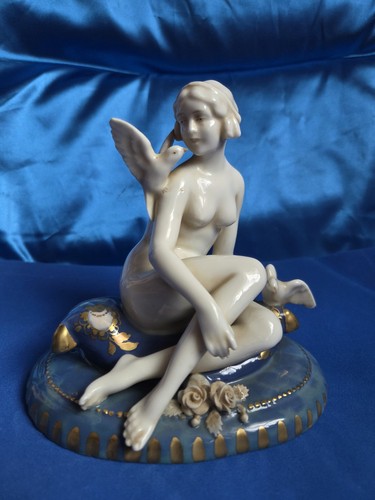 Porzellan figur erotik dame - figur,