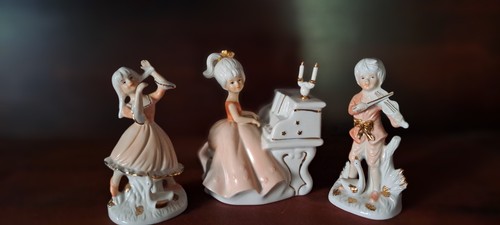 3er set porzellanfiguren - 3er-set,