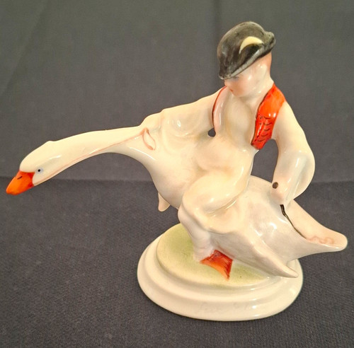 Herend porzellanfigur junge - porzellanfigur,