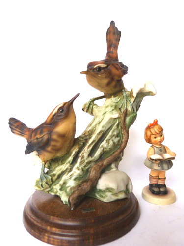 Figur vögel auf einem - figur,