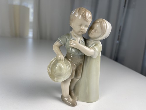Porzellan figur mädchen - figur,
