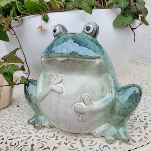 Deko figur frosch froschkönig - deko,