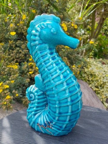 24cm seepferdchen türkis - seepferdchen,