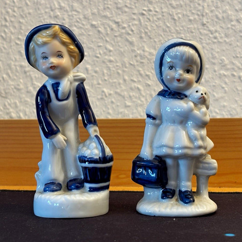 Vintage porzellanfiguren paar - vintage,