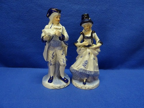 Porzellanfigur figur zwei - porzellanfigur,