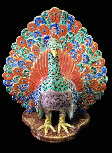 Prachtvoller kutani pfau 30cm - prachtvoller,