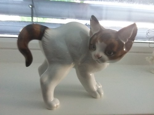 Rosenthal figur süße katze - figur,