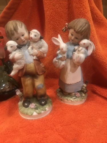 Deko figuren porzellan - deko, x2
