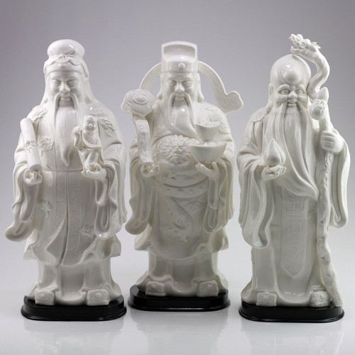 Porzellan figuren set drei - set,
