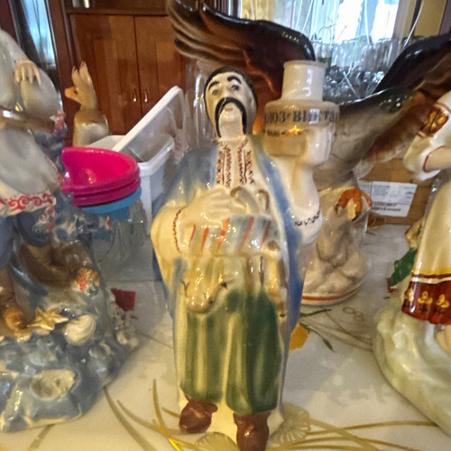 Porzellanfigur mann tracht - mann,