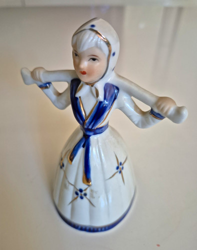 Porzellanfigur frau mit - frau,