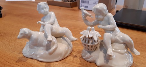 Nette porzellan figuren 9cm - 2,