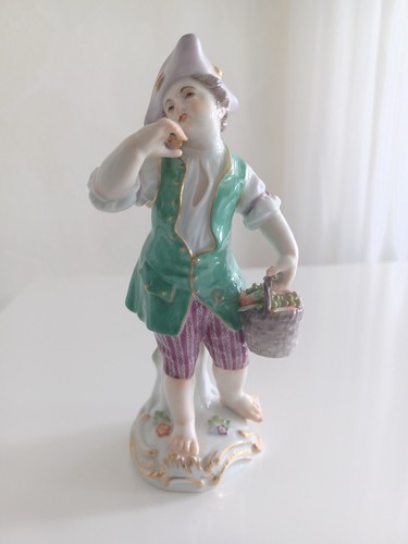 Meissen figur gärtnerjunge - meissen,