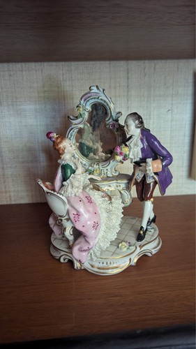 Volkstedter porzellan figur - porzellan,