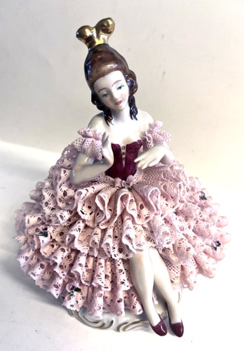 Porzellan figur tüllporzellan - porzellan,