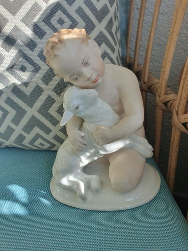 Antike rosenthal figur - antike,