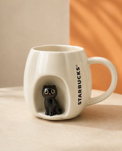 Starbucks tasse weiß schwarz - starbucks,