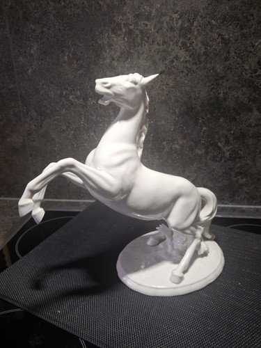 Porzellan pferd antik sig - pferd,