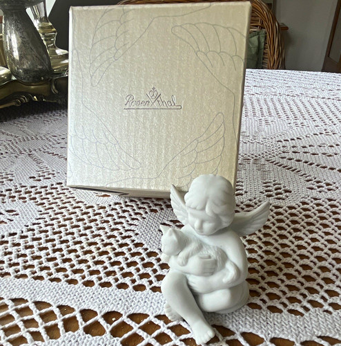 Rosenthal engel mit - mit, katze