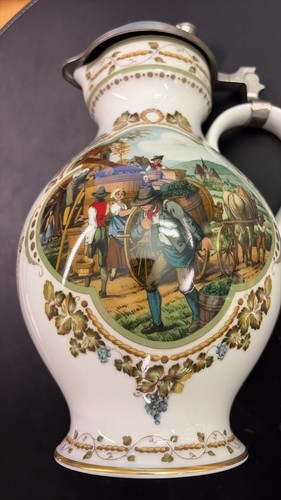 Porzellankrug franklin mint - franklin,