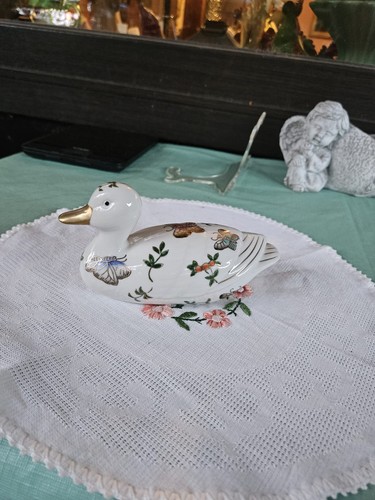 Porzellan ente figur - ente,